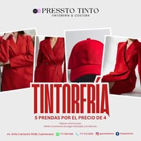 Promoción Pressto Tinto 8